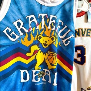 Rate Grateful Dead Denver Nuggets Jersey Size M